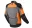 Pánská bunda na moto Macna Synchrone Night Eye grey/orange/black