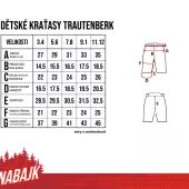 Kraťasy pro chlapce Nabajk Trautenberk khaki