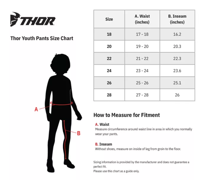 Dětské motokrosové kalhoty Thor Ridemode Menace blue