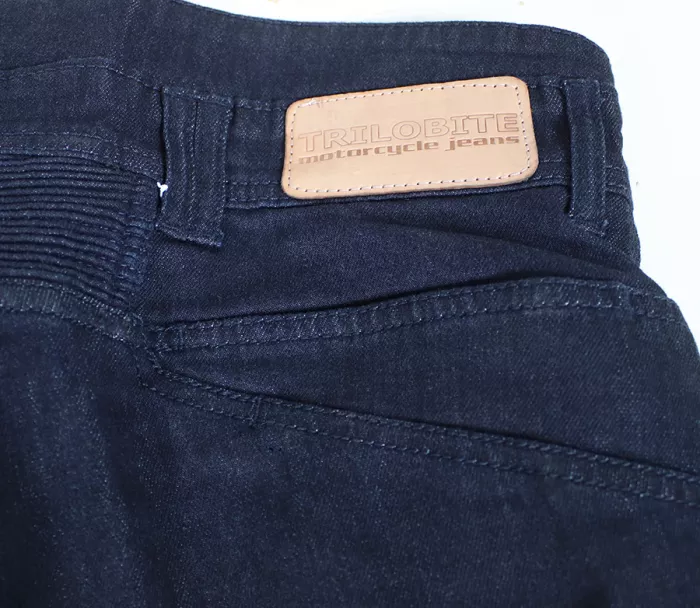 Dámské džíny na moto Trilobite Tactical dark blue