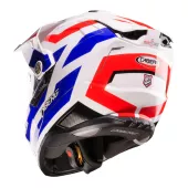 Adventure helma Caberg Tanami Ranger white/red/blue