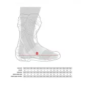 Boty na moto Alpinestars CR-X Drystar black/white
