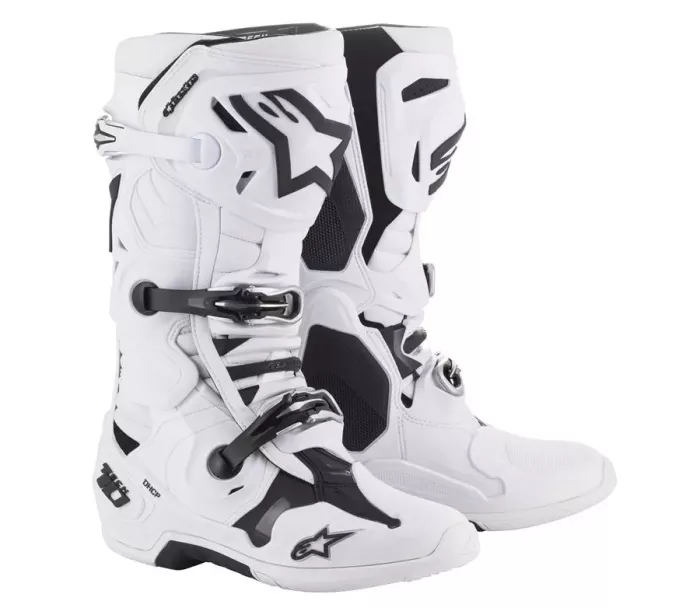 Motokrosové boty Alpinestars Tech 10 2021 white vel. 44,5