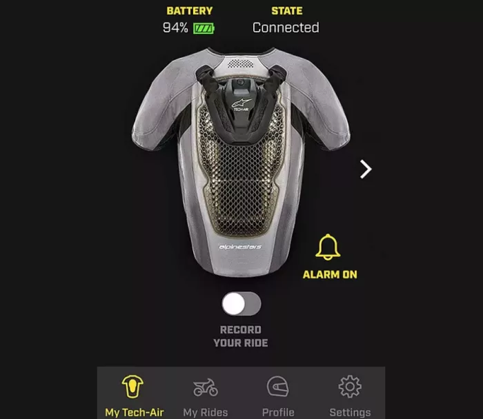 Alpinestars Tech-Air® 5 airbagová vesta + certifikovaný servis airbagů