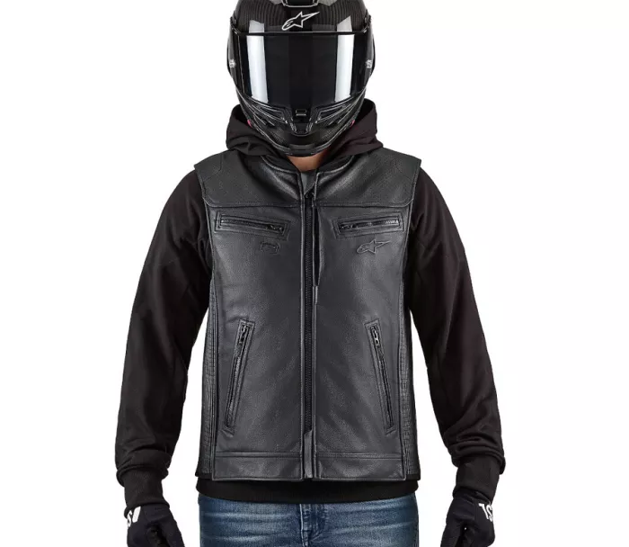 Airbagová vesta Alpinestars Tech-Air 3 V2 Leather black vest