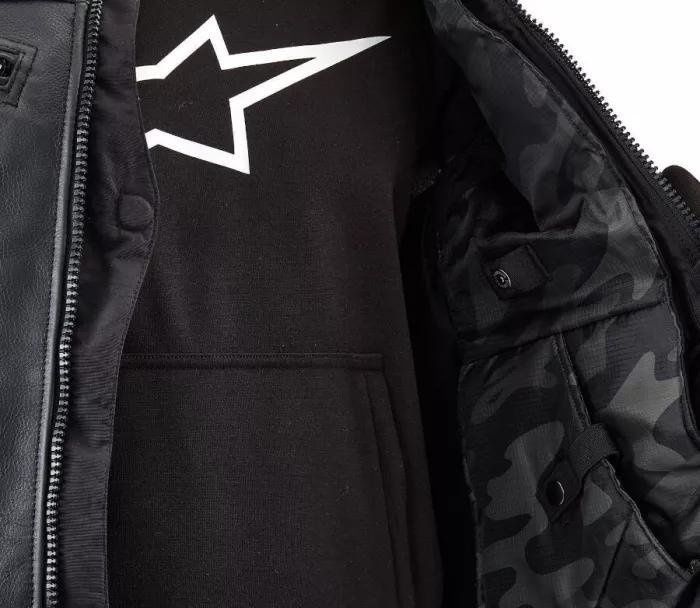 Airbagová vesta Alpinestars Tech-Air 3 V2 Leather black vest