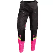 Dámské motokrosové - enduro kalhoty THOR PULSE RACEWEAR REV CHARCOAL/FLUO PINK