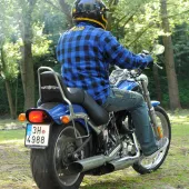 Kevlarová košile na motorku Trilobite Timber 2.0 blue