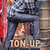 Džíny na motorku Trilobite Ton-up men blue