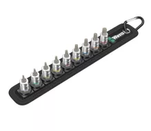 WERA Socket belt with 1/4" drive Torx® socket bits