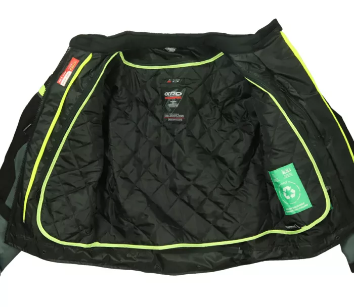 Dámská bunda na motorku XRC Totter WTP blk/grey/fluo