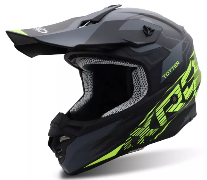 Motokrosová helma na moto XRC Totter blk/grey/fluo