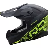 Motokrosová helma na moto XRC Totter blk/grey/fluo