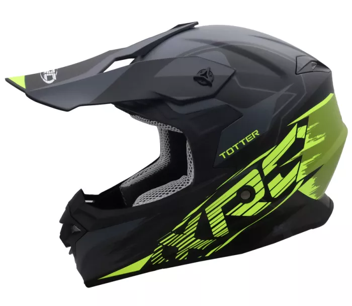Motokrosová helma na moto XRC Totter blk/grey/fluo
