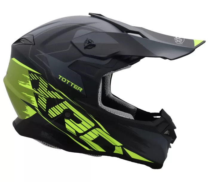 Motokrosová helma na moto XRC Totter blk/grey/fluo