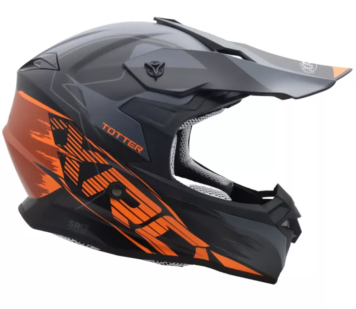 Motokrosová helma XRC Totter blk/grey/orange