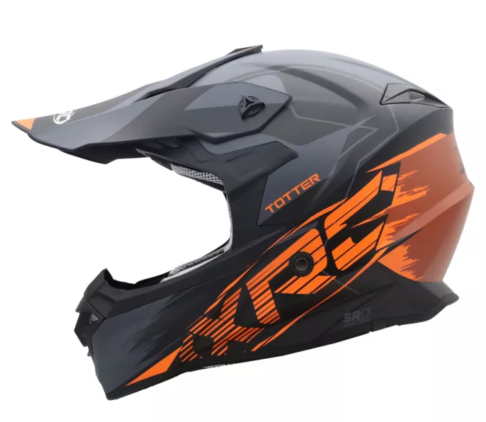 Motokrosová helma XRC Totter blk/grey/orange
