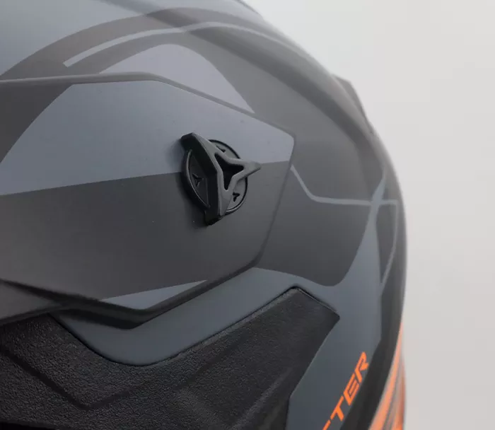 Motokrosová helma XRC Totter blk/grey/orange