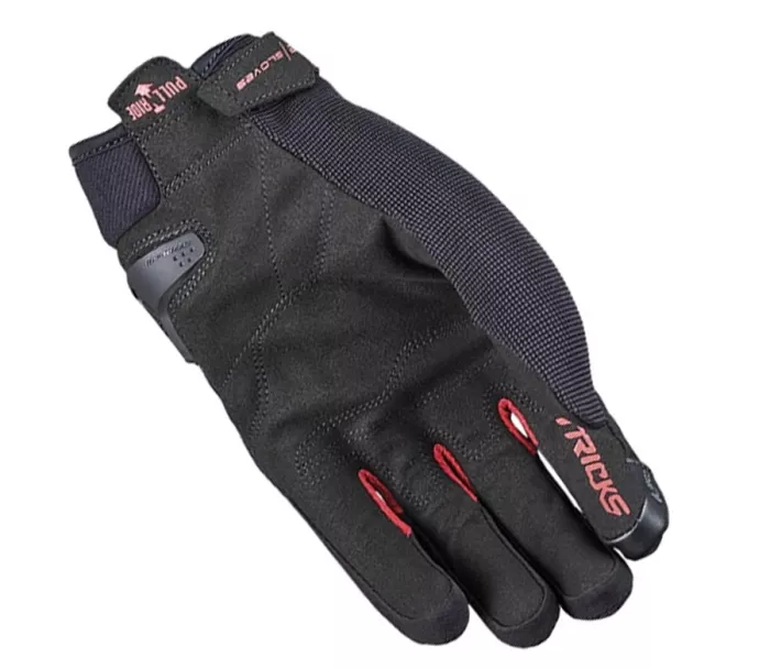 Rukavice na motorku Five Tricks black/red