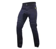 Kevlarové džíny na motorku Trilobite Parado dark blue SLIM Prodloužená verze