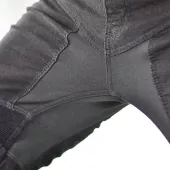 Dámské kevlarové džíny na moto Trilobite Parado slim fit long black level 2