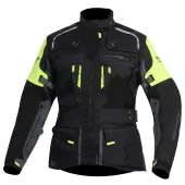 Dámská bunda na moto Trilobite Rideknow Tech-Air black/yellow fluo