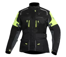 Dámská bunda na moto Trilobite Rideknow Tech-Air black/yellow fluo