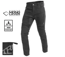 Pánské džíny Trilobite Parado monolayer AAA slim fit black (Zkrácené)