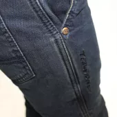 Pánské moto džíny Trilobite Truggy slim fit dark blue (Prodloužené)