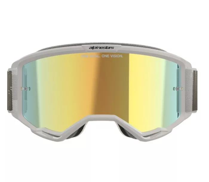 Motokrosové brýle Alpinestars Vision 5 Hollow wind/mirror gold
