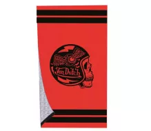 Von Dutch Serviette de plage skull orange 170x100cm osuška