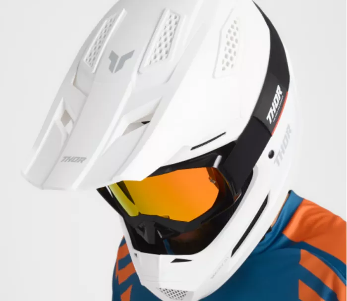 Motokrosová helma Thor Fleet whiteout