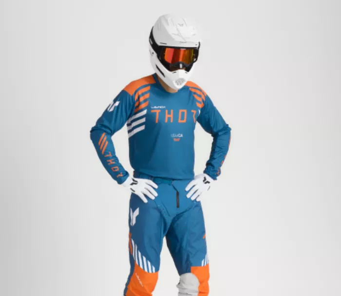 Motokrosová helma Thor Fleet whiteout