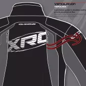 Pánská bunda XRC Winkle 2.0 WTP adventure black/grey/fluo