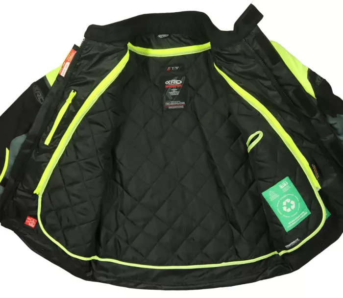 Bunda na motocykl XRC Winkle WTP blk/grey/fluo