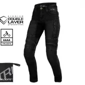 Dámské džíny Trilobite Parado doublelayer AAAA slim fit black level 2