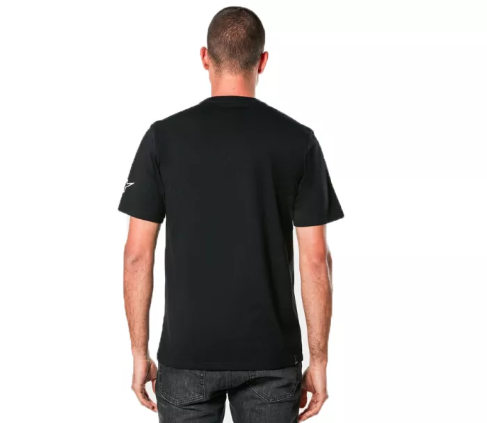 Tričko Alpinestars Linear Wordmark 2.0 CSF black/white