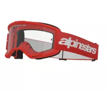 Alpinestars Vision 3 Wordmark red/clear brýle