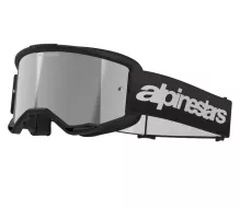 Motokrosové brýle Alpinestars Vision 3 Wordmark black/mirror silver