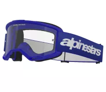 Motokrosové brýle Alpinestars Vision 3 Wordmark blue/clear