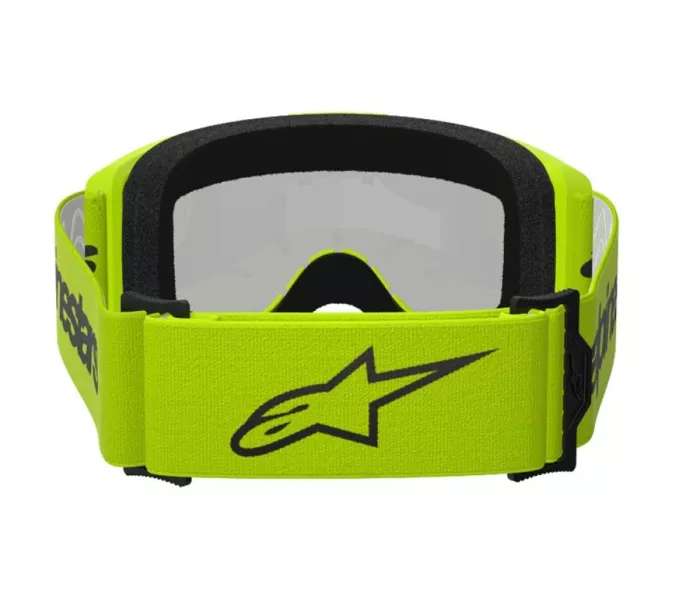 Brýle Alpinestars Vision 3 Wordmark yellow fluo/mirror silver