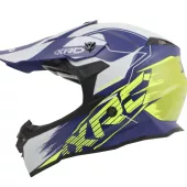 Helma na motokros XRC MX Caledon matt blue/white/yellow