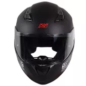 Helma na moto XRC Cobra king matt black/red