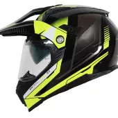 Helma na moto XRC Dual Alpiner 2.0 ECE06 black/fluo yellow