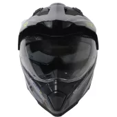 Helma na moto XRC Dual Alpiner 3.0 dark grey/black/fluo