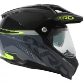 Helma na moto XRC Dual Alpiner 3.0 dark grey/black/fluo