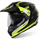 Helma na moto XRC Dual Alpiner 2.0 black/fluo