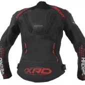 Dámská bunda na moto XRC Haderg 2.0 blk/grey/red