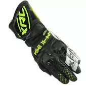 Rukavice na moto XRC HADERG RACE BLK/WHT/FLUO