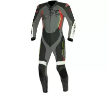 Jednodílná kombinéza XRC Haderg 2.0 blk/grey/white/red/yellow fluo